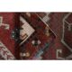 1970s Vintage Turkish Hand-Knotted Wool Cotton Red Runner Rug 90x390