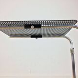 "L'Adap-Table" modular serving trolley, rigid and chrome, Matégot style