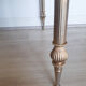 Marble and brass coffee table