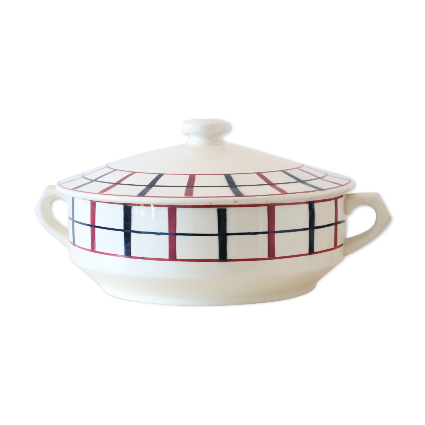 Soup bowl, Saint Amand, vintage