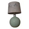 Lampe boule vert d'eau