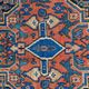 Senneh handmade ancient Persian Oriental carpet 102x139 cm