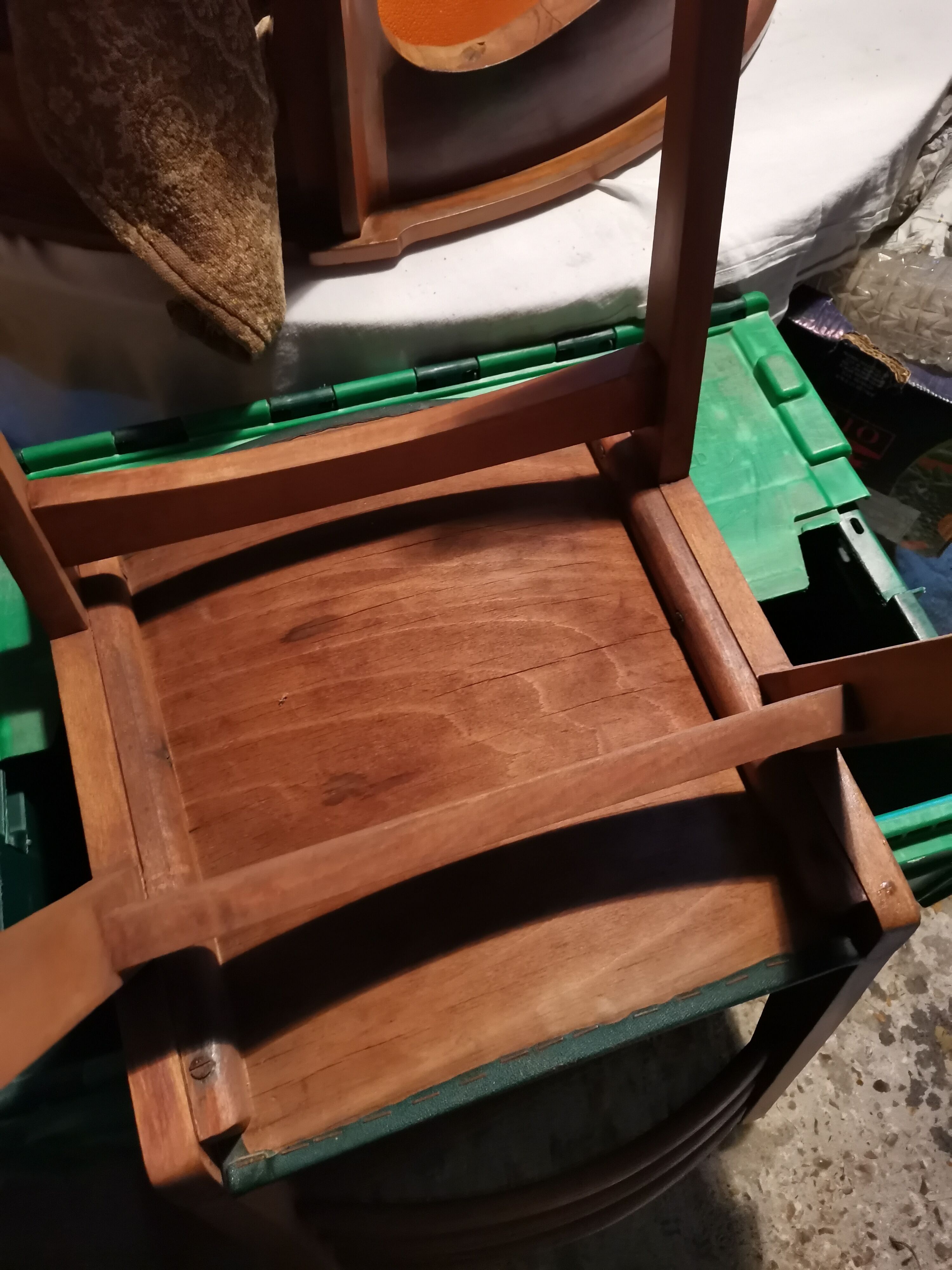 Suite de 4 chaises vintage