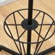 Metal design coat rack