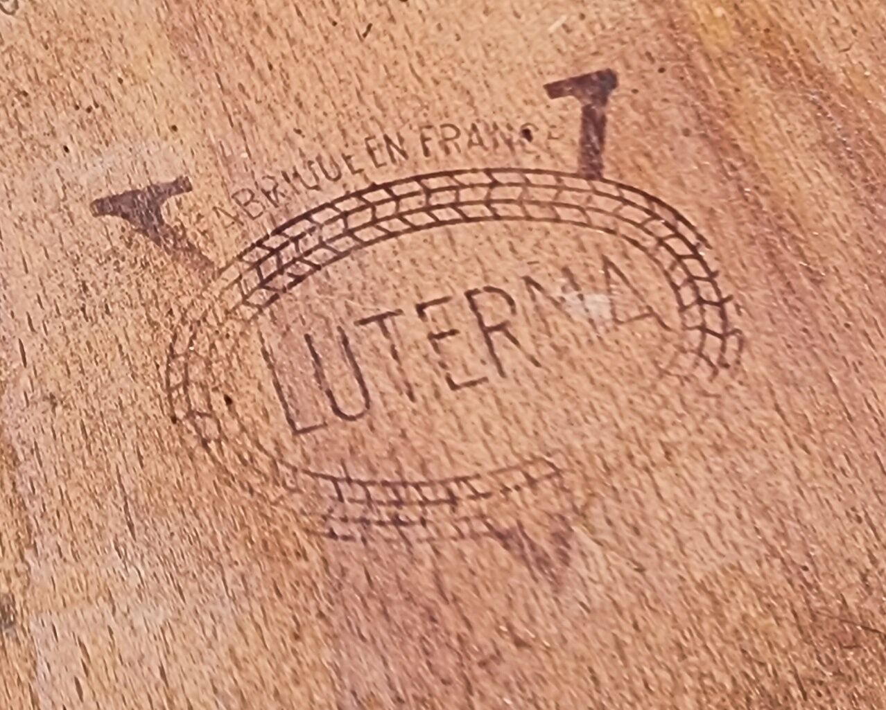 8 chairs bistro Luterma years 50/60