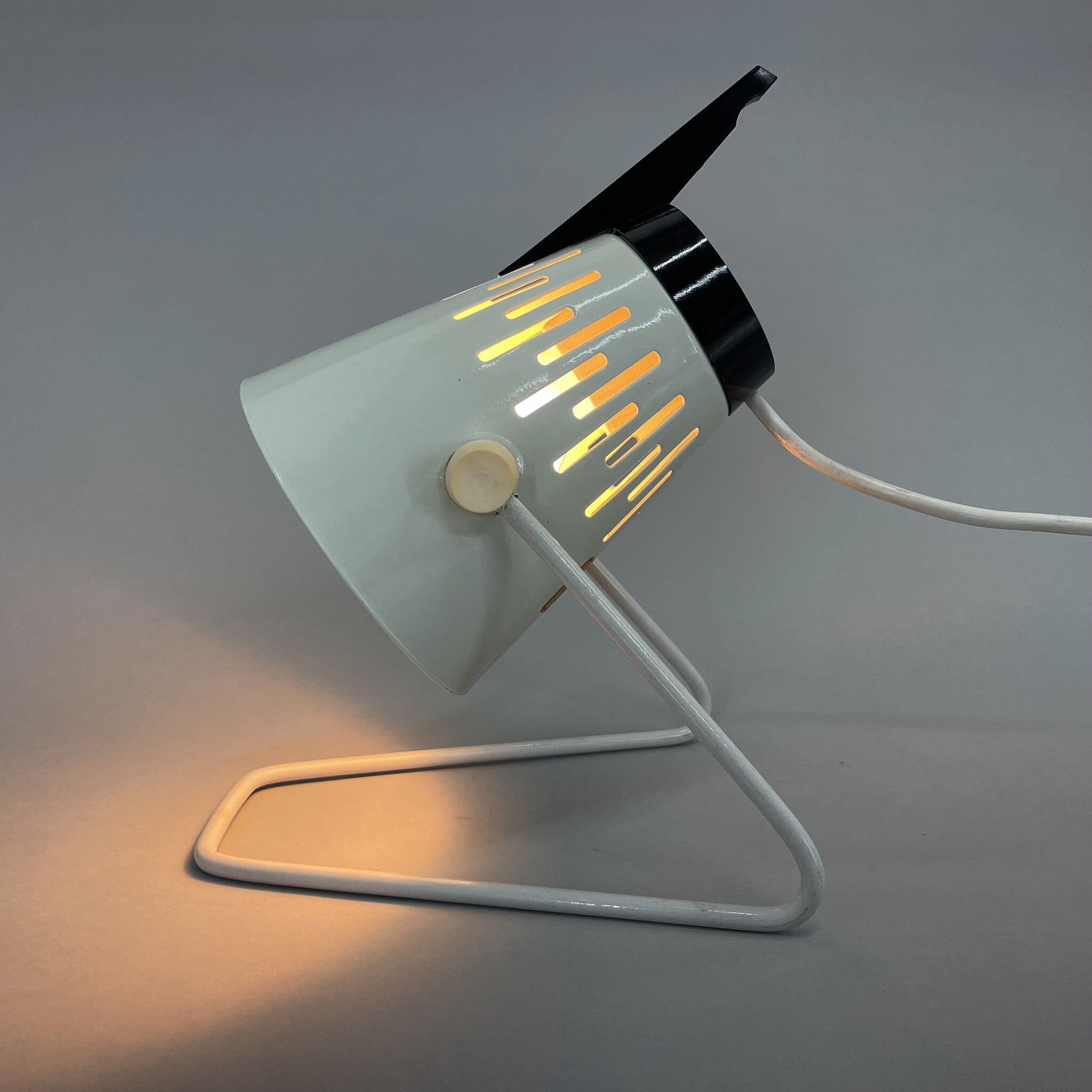 German Vintage Table Lamp from VEB Quarzlampen Markleeberg, 1970's