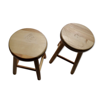 Duo de tabourets pour enfants