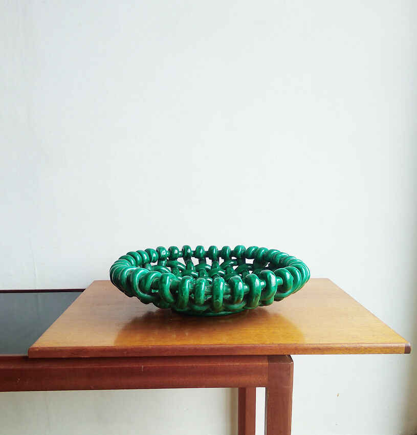 Cutting ceramic signed Jérôme Massier - Vallauris - 1950/60