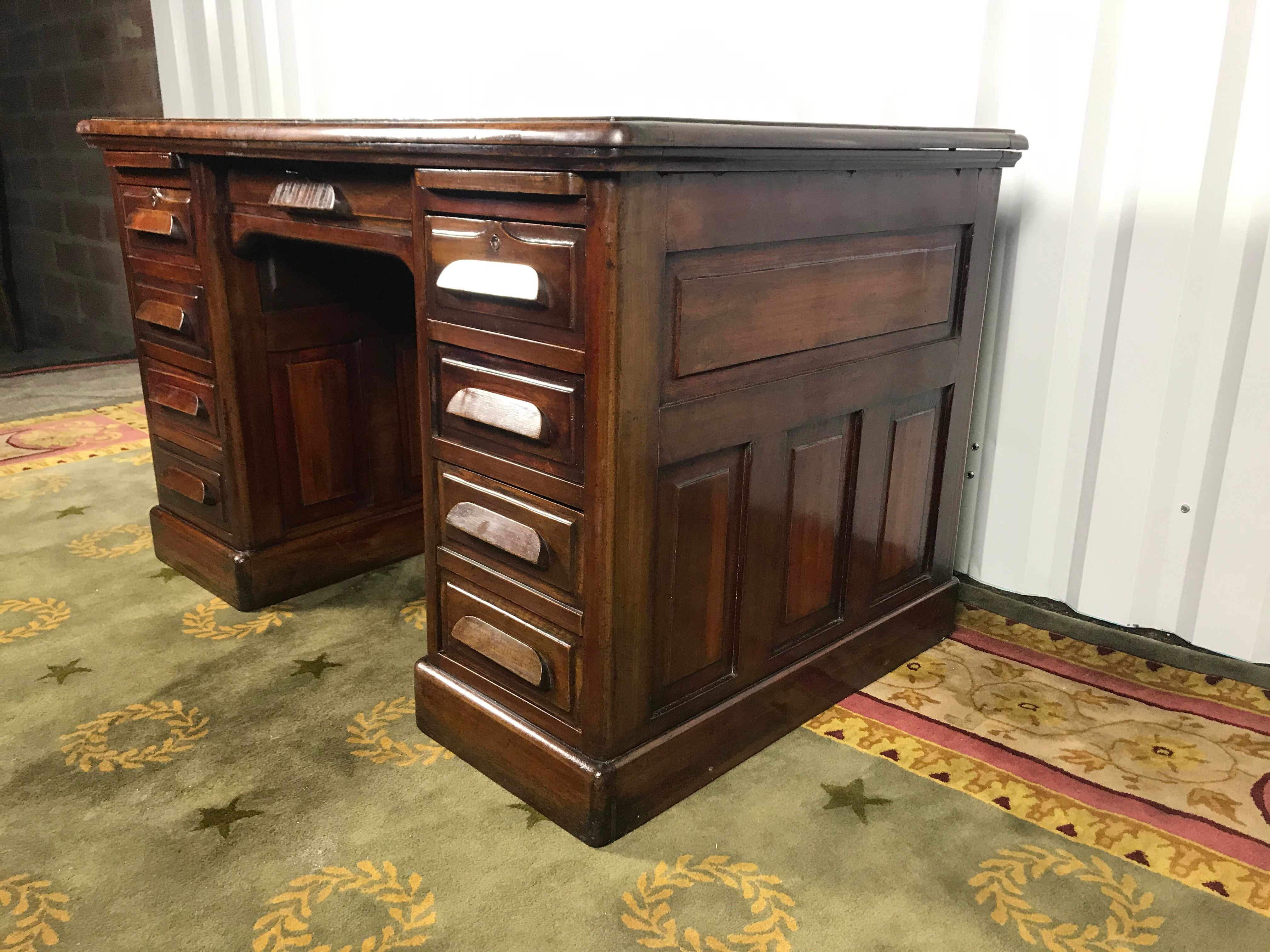 Restored U.S. Mahogany Caissons Administrative Office
