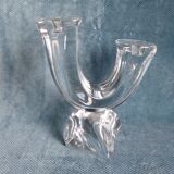 Two Daum France crystal chandeliers