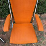 Fauteuils pliants vintage année 50 style André Monpoix