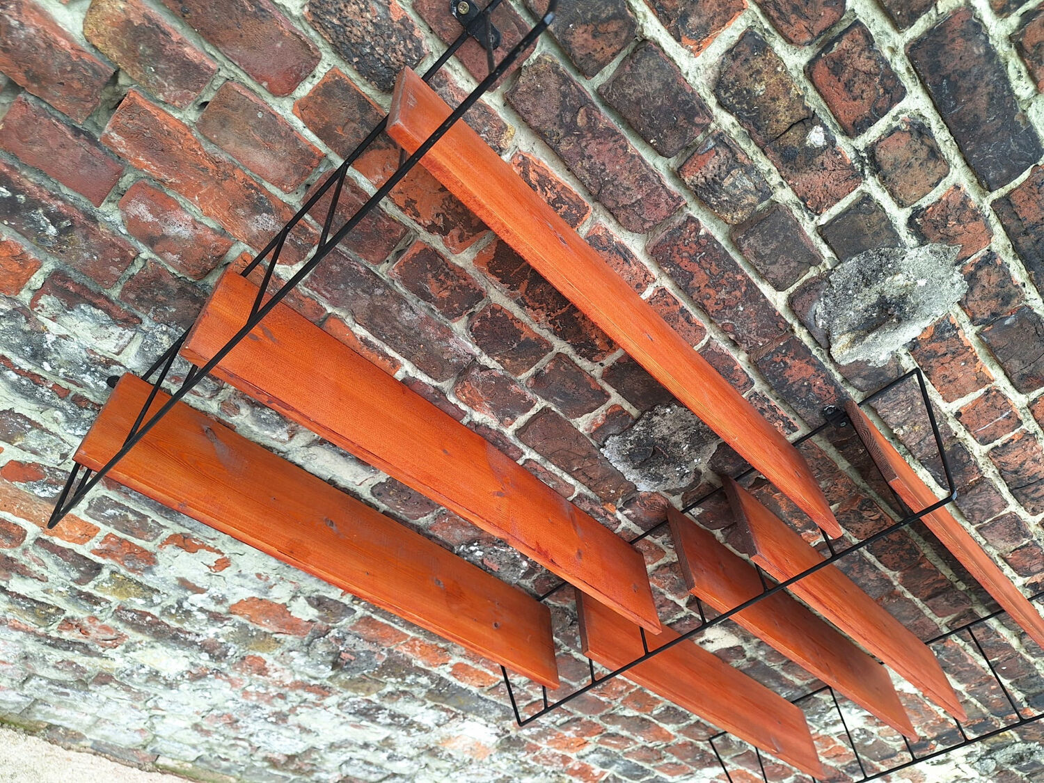 Vintage shelves, designer storage