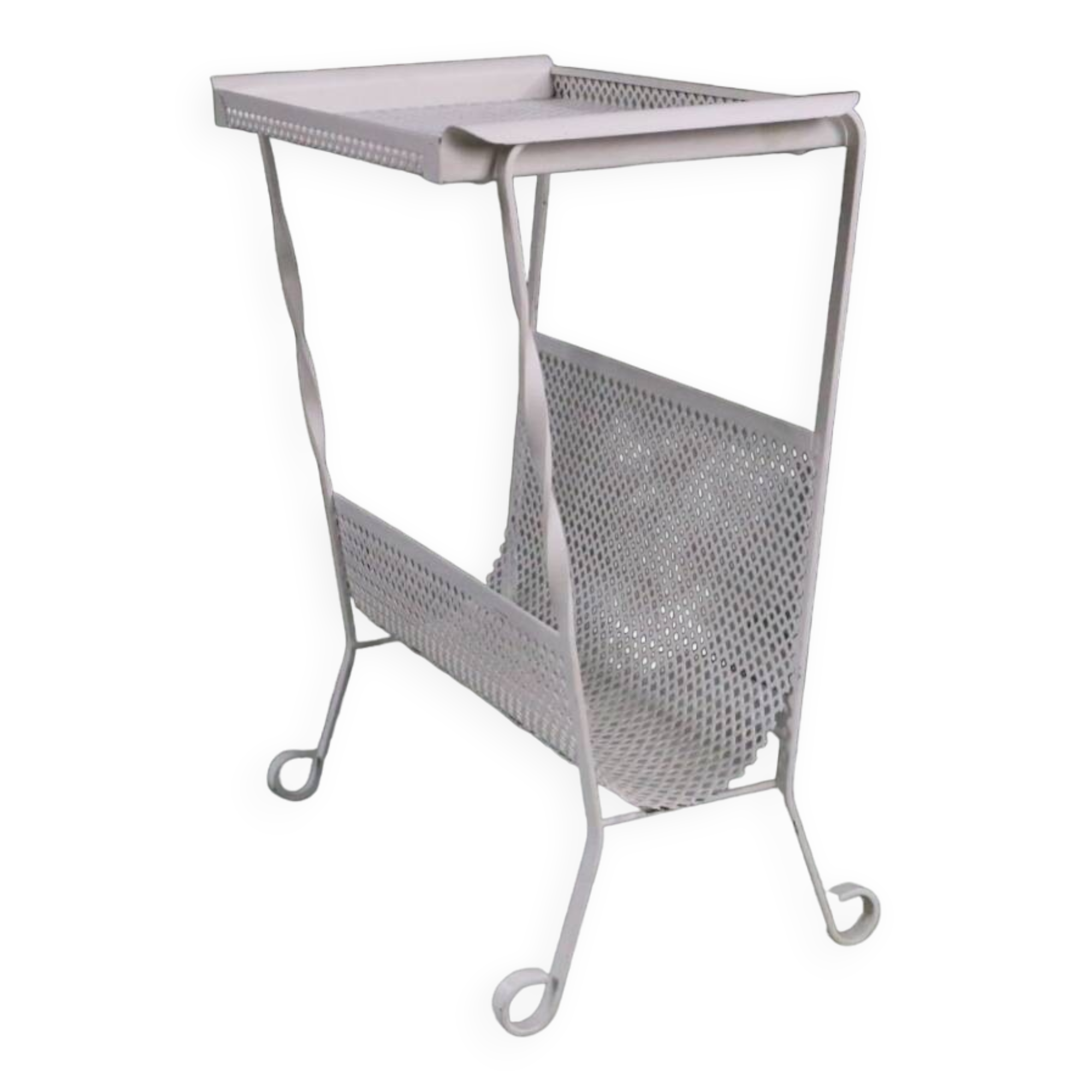 Mategot style magazine rack