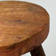 Vintage tripod wooden stool
