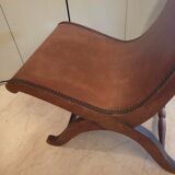 Fauteuil pantoufle pierre lottier années 40