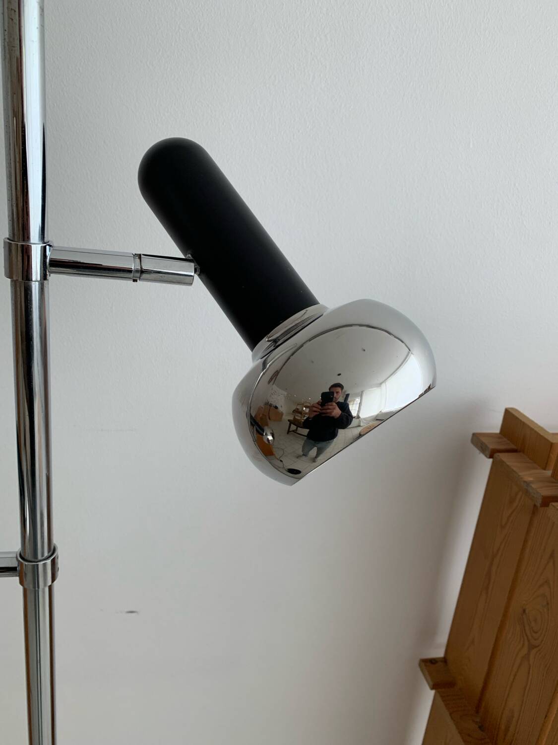Lampadaire Vintage 1970 OMI Space Age