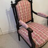 Paire de fauteuils style Napoelon III