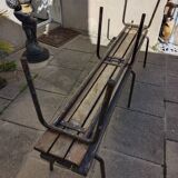 Pair of industrial benches