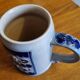 Salt-glazed stoneware mug from Alsace by Reinh Merkelbach, Hohr Grenzhausen.