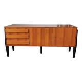 Vintage sideboard, walnut veneer