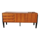 Vintage sideboard, walnut veneer