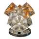 Lampe cubes en verre de stella par poliarte verona desing albino poli " 197