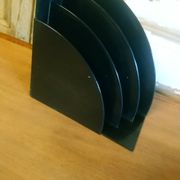 Porte vinyles "Crayonne" en plastique vers 70/80