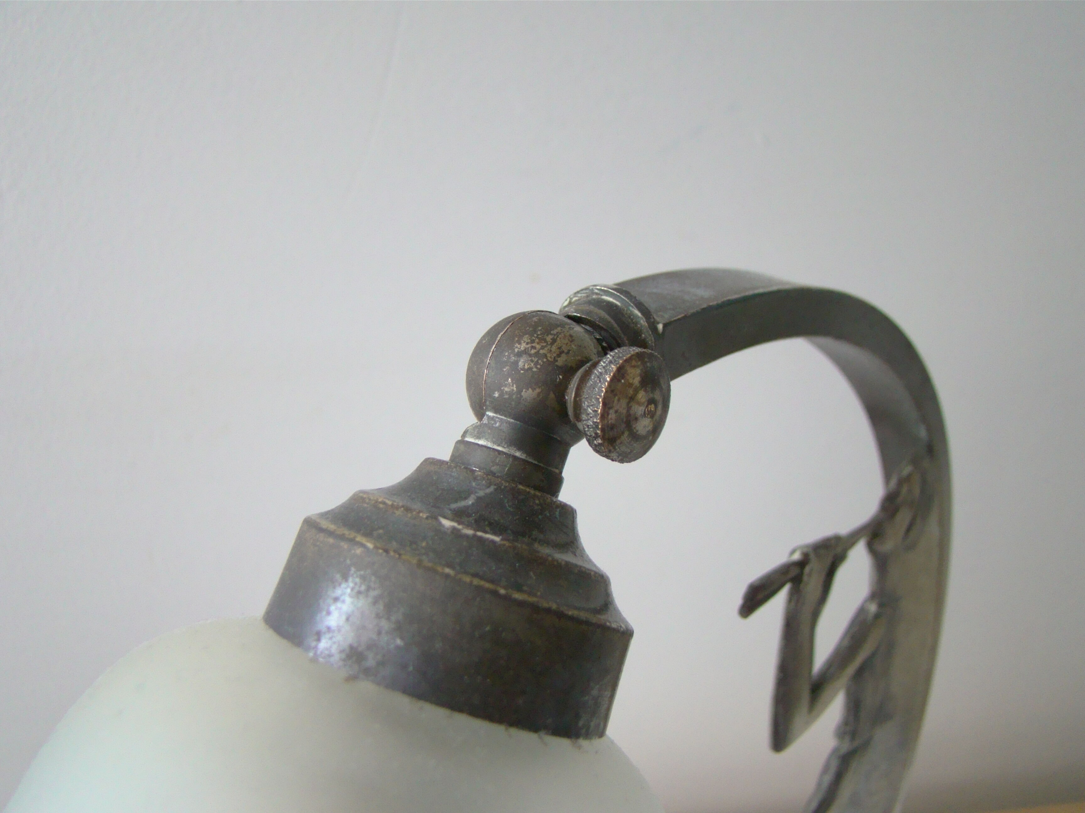 Art deco lamp, flute dancer