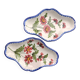 Vintage Ceramic Bowls – Hand-Painted Floral Design