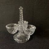 Old crystal egg server, 1920