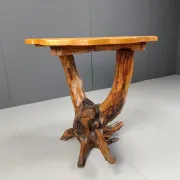 Vintage tree root table, 1960s