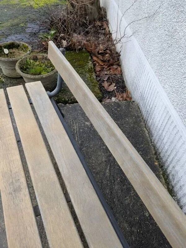 Ancien banc d’école