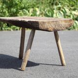 Brutalist tripod coffee table