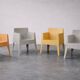 Set of 4 Vintage Mid-Century Modern Atlantide Collection Toy Plastic Chairs