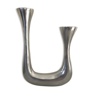 Bougeoir design en fonte