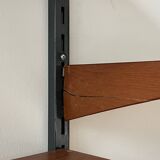 Kai Kristiansen teak wall unit for Feldballes Møbelfabrik