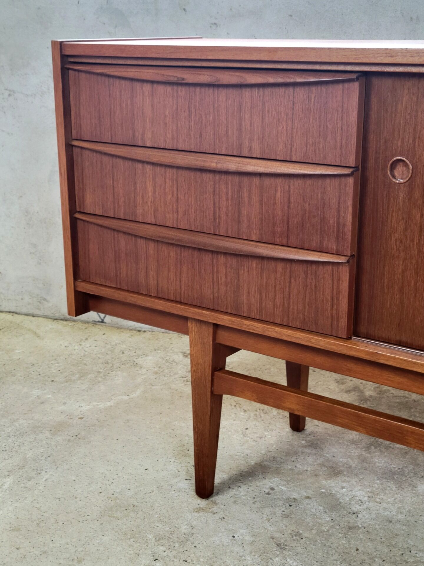 Enfilade en teck 1960
