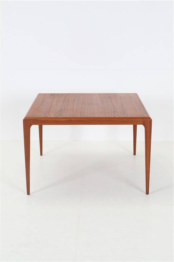 Filigree teak coffee table / side table by Johannes Andersen for CFC Silkeborg / 1960s / Mid Century Danish Modern Design