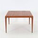 Filigree teak coffee table / side table by Johannes Andersen for CFC Silkeborg / 1960s / Mid Century Danish Modern Design
