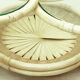 German rattan & glass coffee table by Flechtatelier Schütz - 1970s