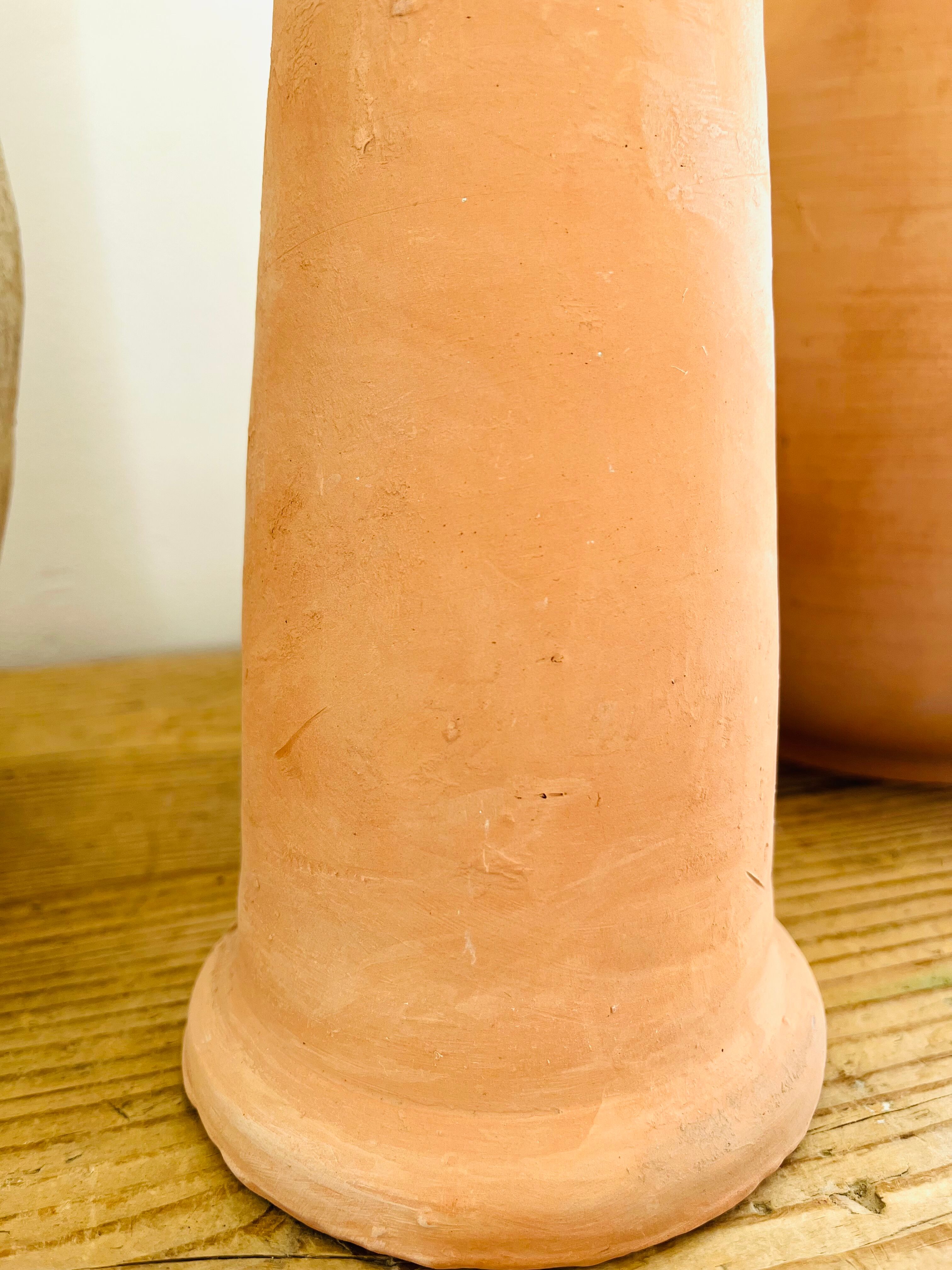 Moroccan raw terracotta candle holder