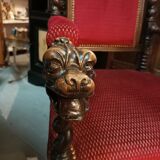 Carved armchair
