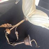 Vintage flower pendant light