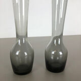 Set of 2 turmalin vases by Wilhelm Wagenfeld for WMF, Germany 1960s