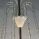 Colourless Murano glass chandelier, Venice circa 1940