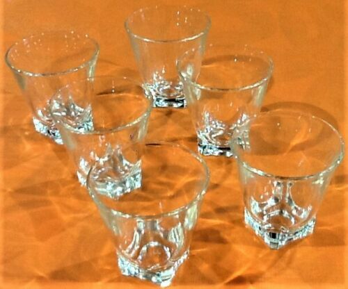 1950s Suite of 6 glasses Liqueur / Digestive France