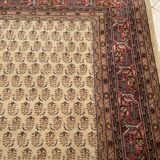 Oriental wool rug entirely handmade