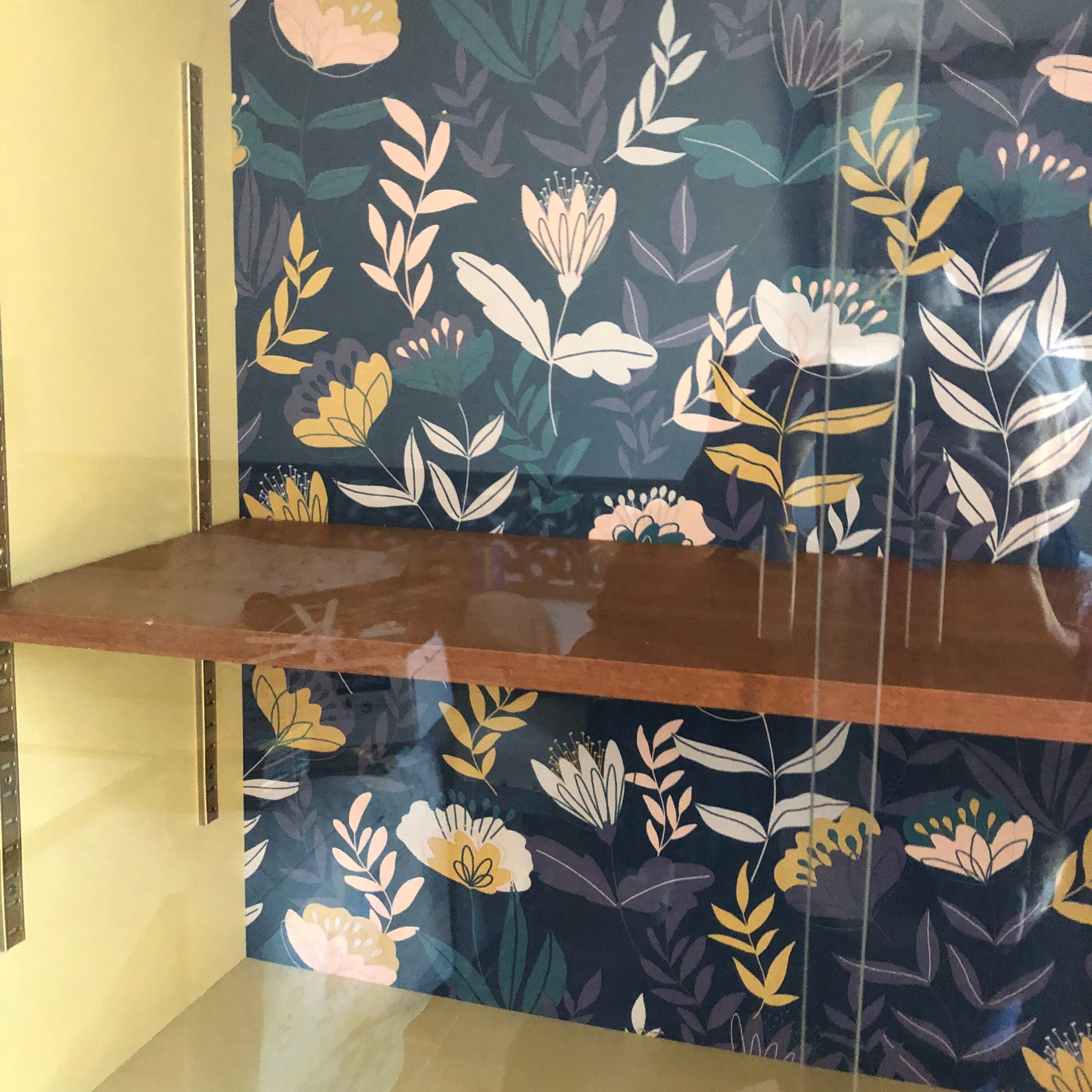 Vintage bookcase restyled