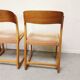 Series of 4 chairs Baumann Traineau