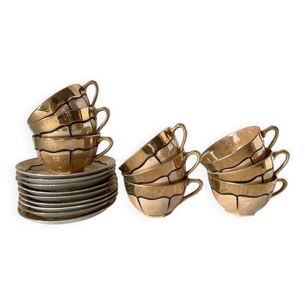 Tasses à thé vintage en porcelaine fine du japon
